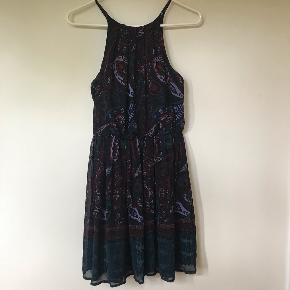 Francesca’s paisley print dress-M
